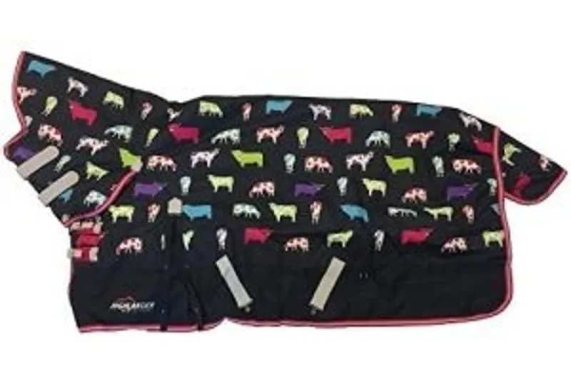 Shires Highlander 200g Combo Cow Print Horse Rug-1